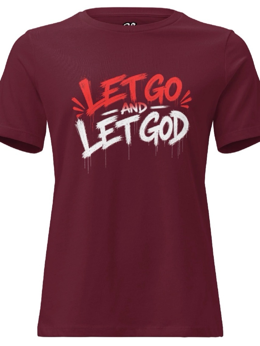 2wenty8 Women’s  “Let Go and Let God “ T-Shirt - Picture 7 of 9